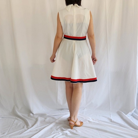 70s White Minidress‎ - Picture 3 of 4